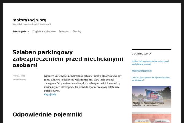 Site using Ultimate Widgets Light plugin
