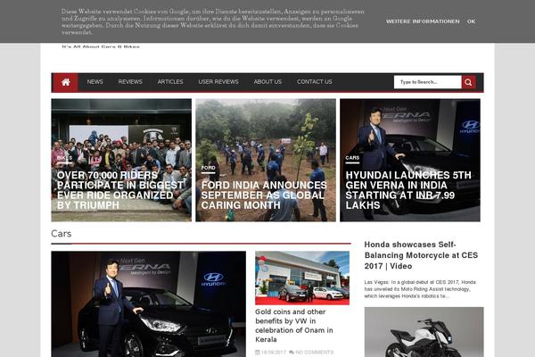 Caps theme site design template sample