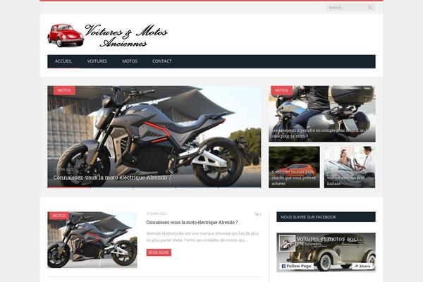 Site using Theia-post-slider plugin