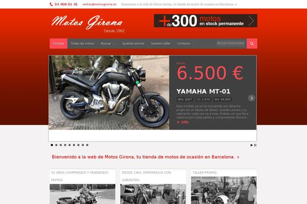 Compasso theme site design template sample
