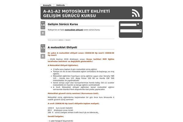 Aeros theme site design template sample