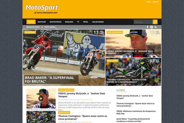 Max Mag theme site design template sample