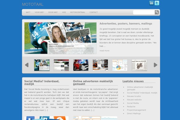 WP-Creativix theme site design template sample