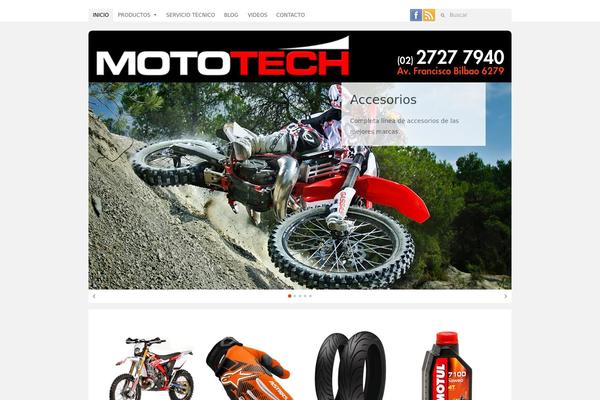 Organic_tech theme site design template sample