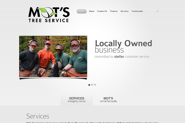 Nova theme site design template sample