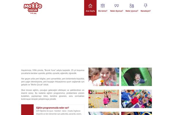 Site using Page-builder plugin