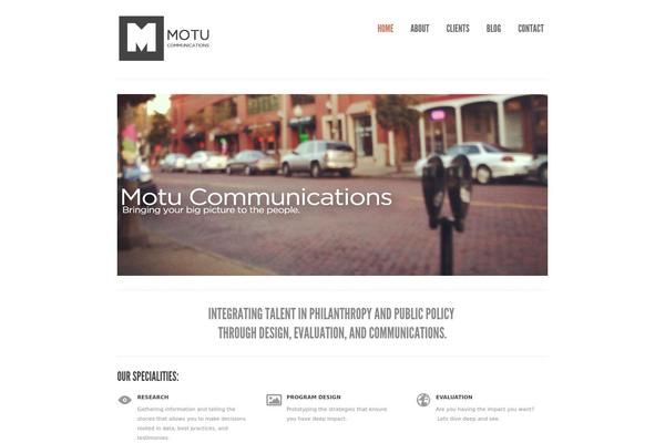 Purity theme site design template sample