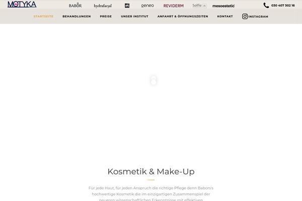 Kendall theme site design template sample
