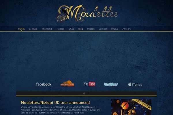 Dark-n-gritty theme site design template sample