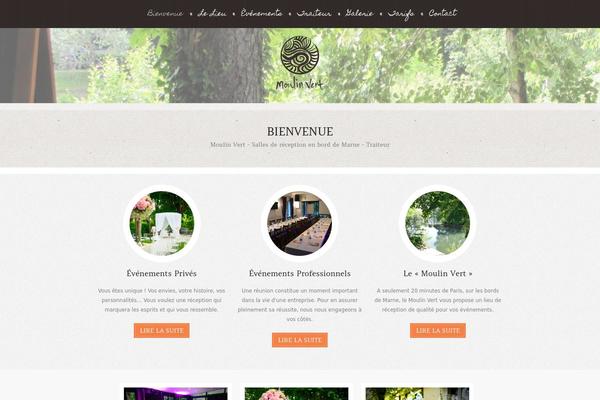 Maison theme site design template sample