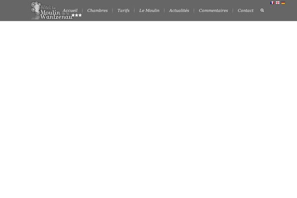 Nouveau theme site design template sample