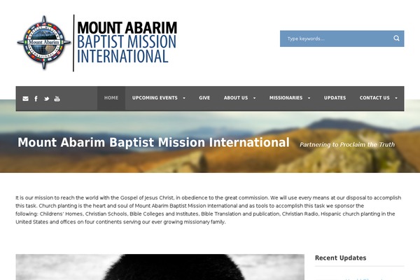mountabarim.org site used Charityhub-v1-01