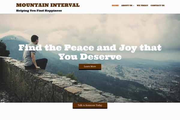 mountain-interval.com site used Boldgrid-westview