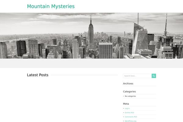 RestImpo theme site design template sample