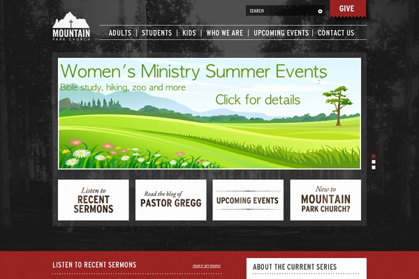Mpc theme site design template sample