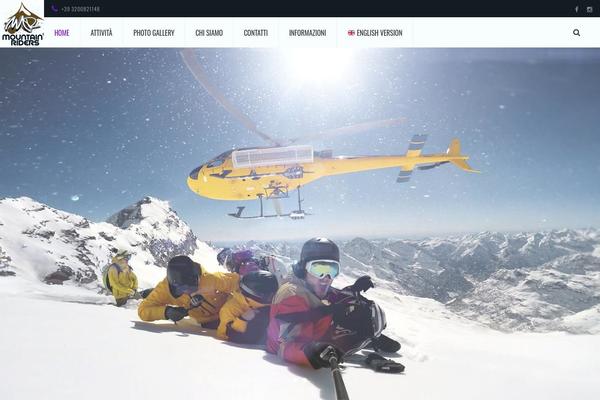 Kayaking theme site design template sample