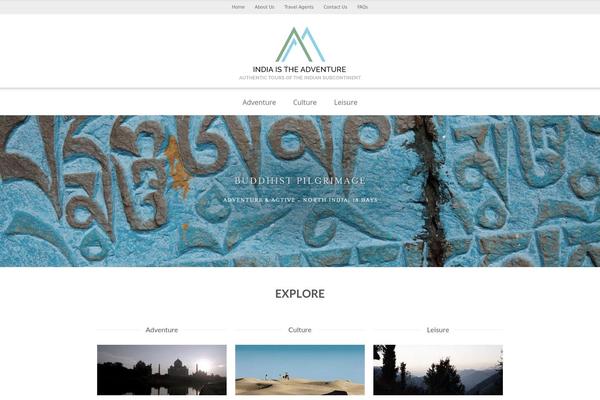 Terra theme site design template sample