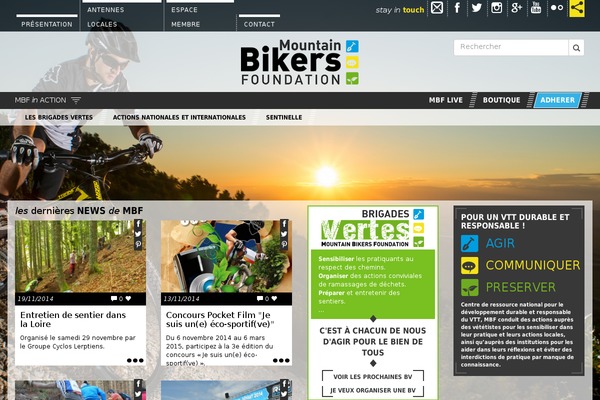 Mbf theme site design template sample