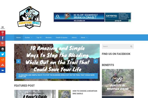 Site using Genesis Simple Share plugin