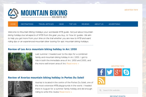 Metro theme site design template sample