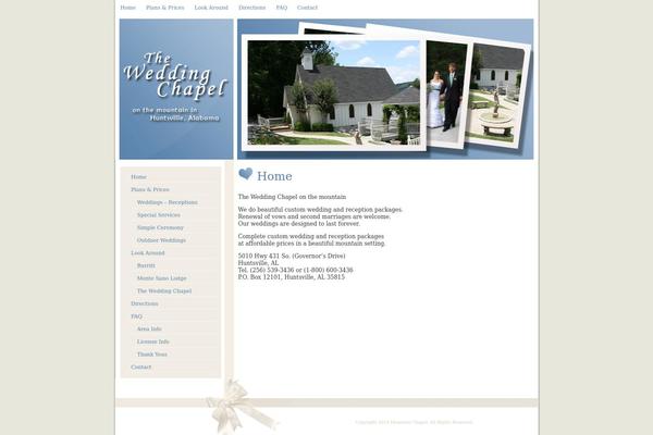 Mc theme site design template sample