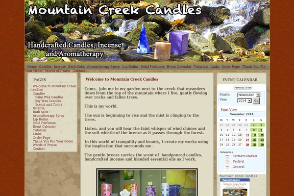 Autumn Almanac theme site design template sample