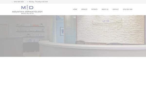 Emulate theme site design template sample