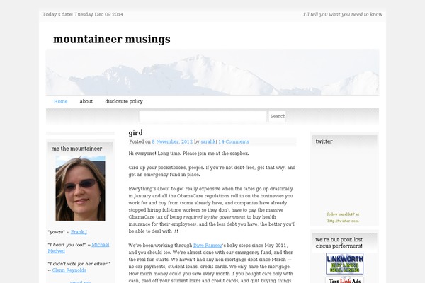 Snow Summit theme site design template sample