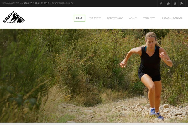 Fitness theme site design template sample