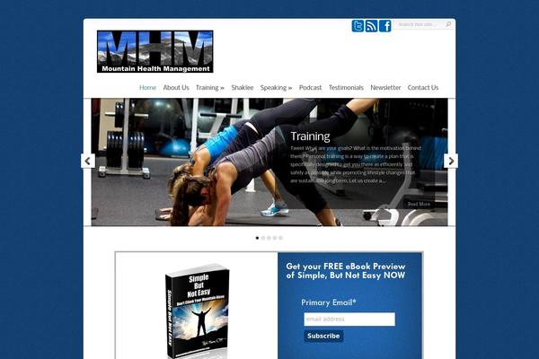 Chameleon theme site design template sample