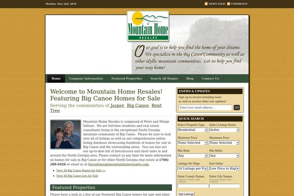 Streamline theme site design template sample