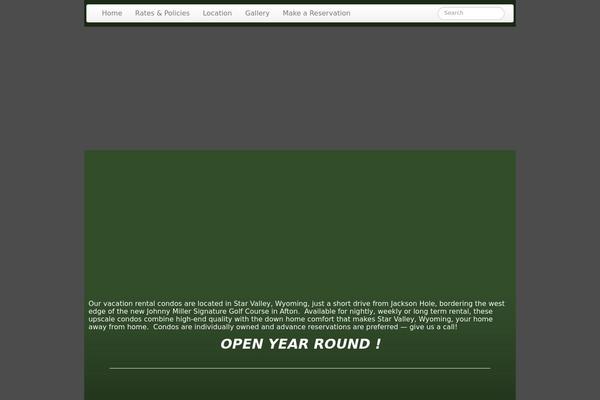 Ultimatum theme site design template sample