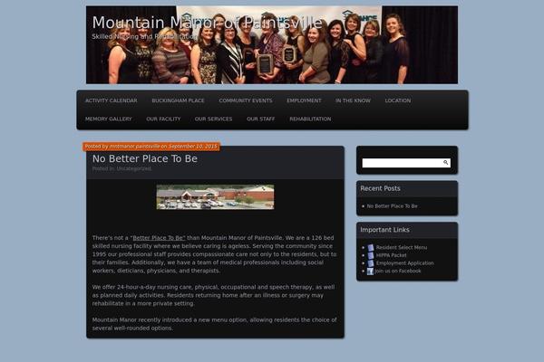 Parament theme site design template sample