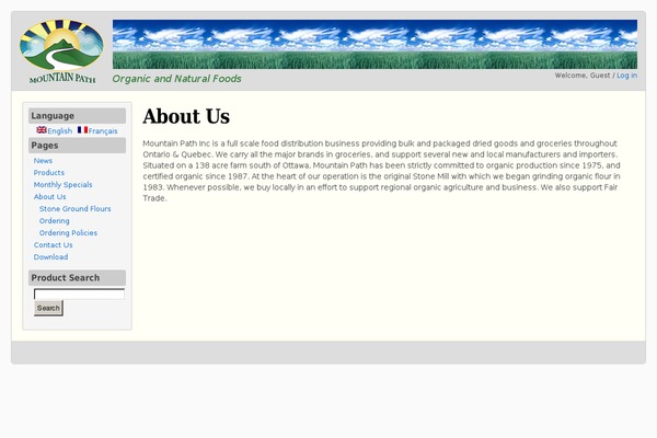 MP theme site design template sample