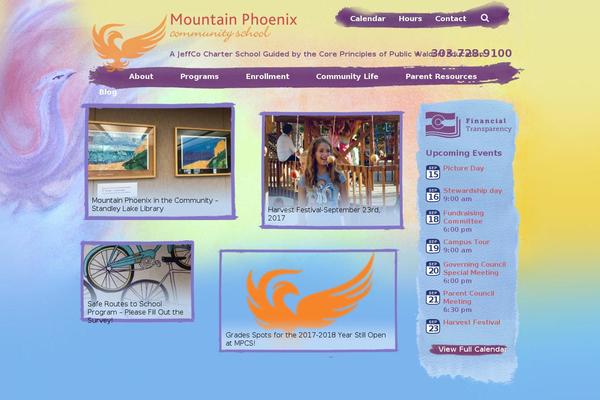 Phoenix theme site design template sample