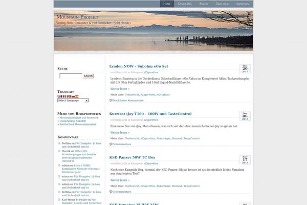 Soft-blog theme site design template sample