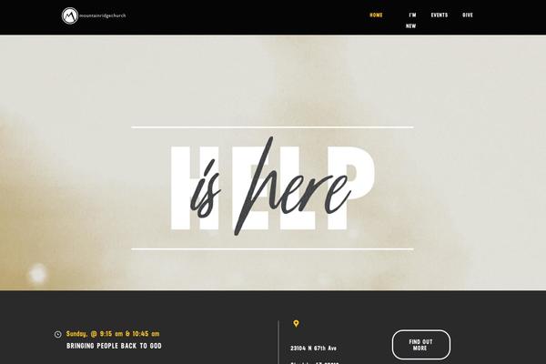 Site using WordPress Image Hover Lite plugin