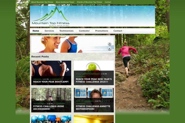 Spectrum theme site design template sample