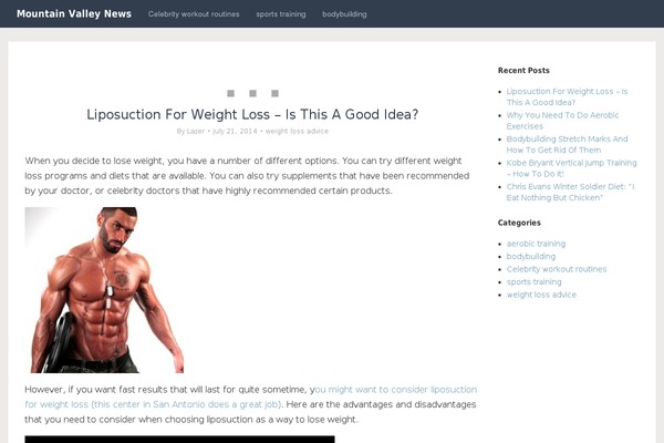 mountainvalleynews.net site used Alpha Quintrex