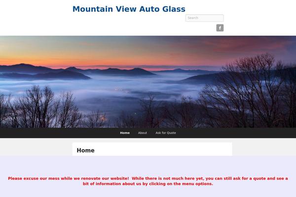 mountainviewautoglass.com site used Catch Flames
