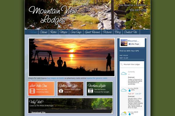Site using Weather Underground plugin