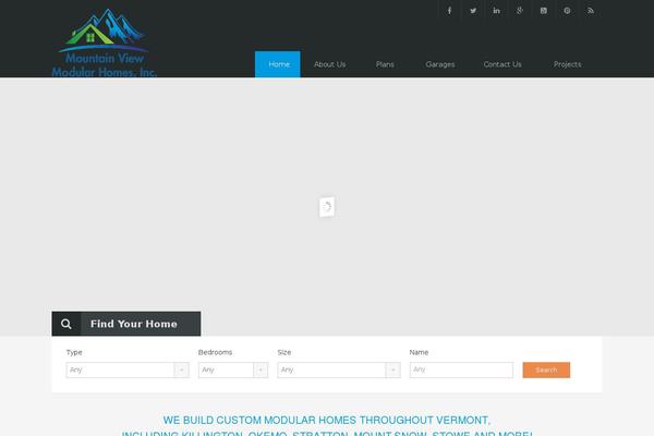 Realhomes Theme theme site design template sample