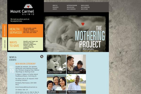 mountcarmel.ca site used Relish_theme