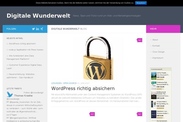 Twenty Seventeen theme site design template sample