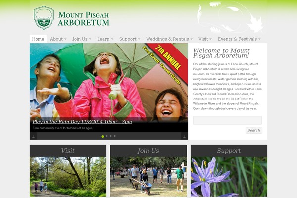 NonProfit theme site design template sample