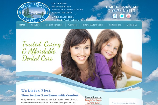 mountpleasantdental.com site used Pier