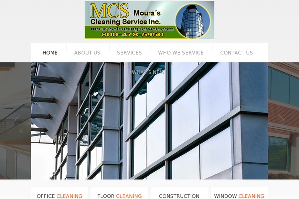 mourascleaningservice.com site used Theme1966