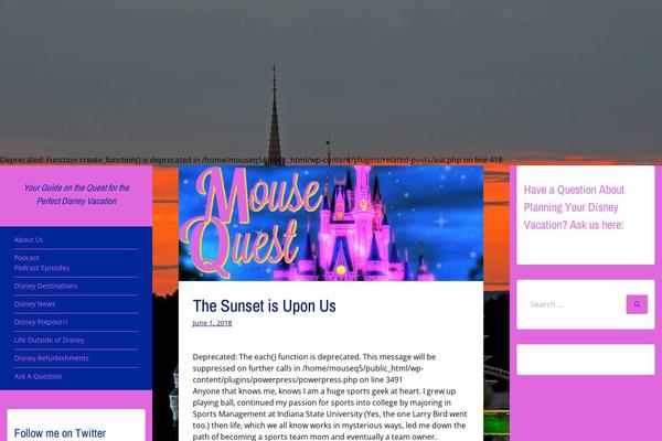 Site using Related Posts plugin