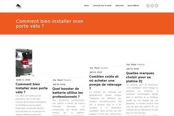 Bravo theme site design template sample