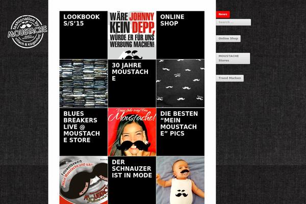 Blocco theme site design template sample